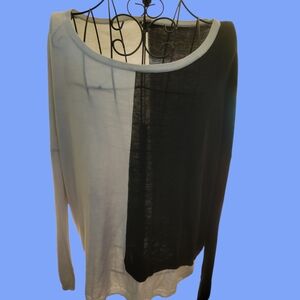 Black and White Women's Top